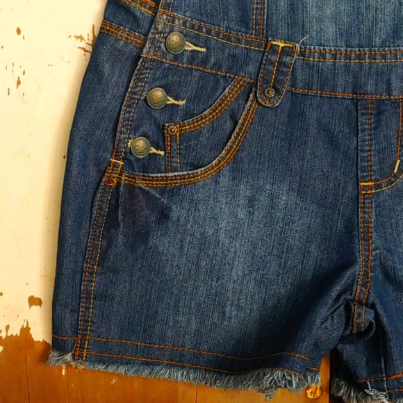 Gypsy Whiskers Heavy On The Pockets Denim Overall - Picture 11 of 16